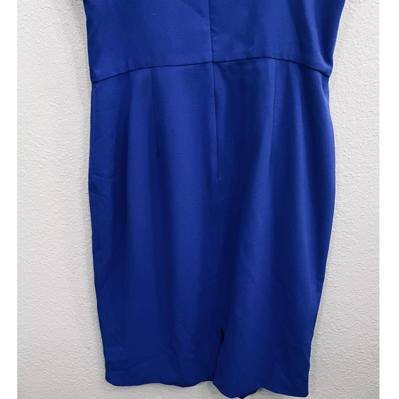 ANTHROPOLOGIE DRESS THE POPULATION BLUE SHEATH DRESS SIZE LARGE - Picture 9 of 11